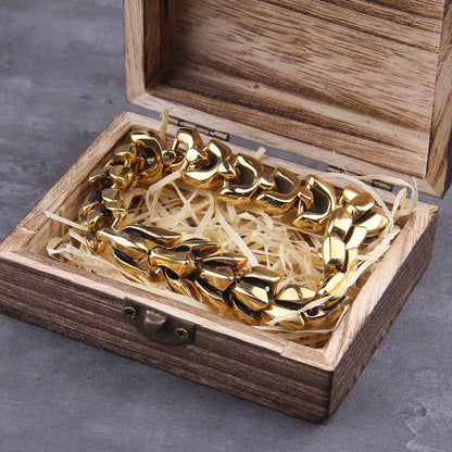 Viking Ouroboros Stainless Steel Punk Bracelet