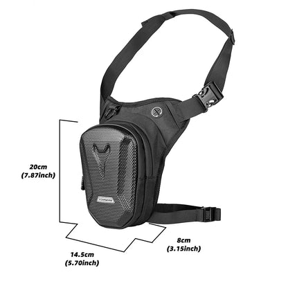 Motorcycle Drop Leg Side Bag