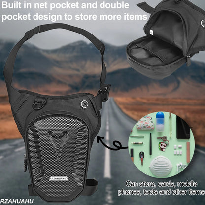 Motorcycle Drop Leg Side Bag