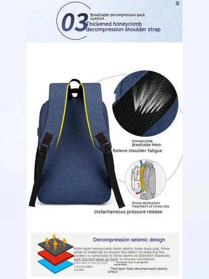Large Capacity Travel Laptop Backpack