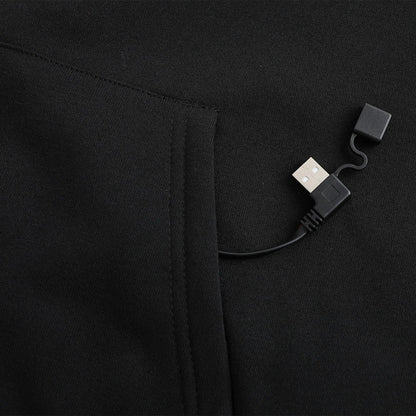 Unisex Heated Winter Hoodie