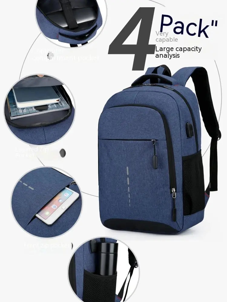 Large Capacity Travel Laptop Backpack