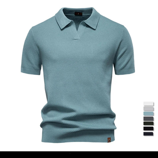 Men Breathable Polo T-Shirt