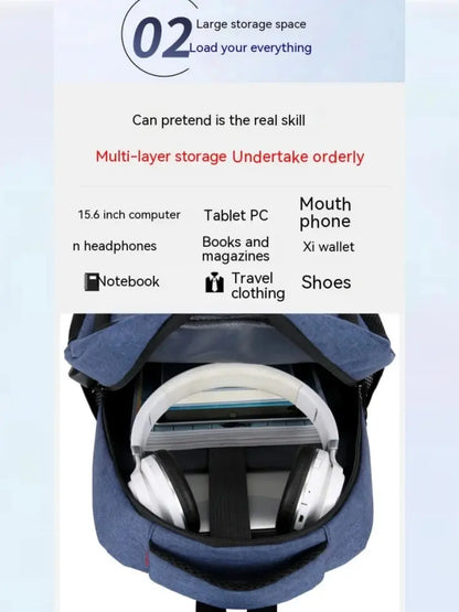 Large Capacity Travel Laptop Backpack